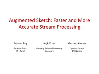 Advancements in Stream Processing with Augmented Sketch Technology