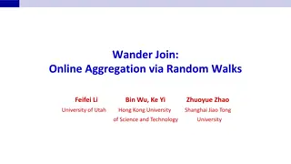 Wander Join: Online Aggregation via Random Walks in Database Workloads