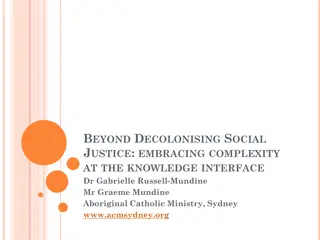 Embracing Complexity in Social Justice: A Critical Approach