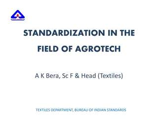 Indian Standards for Technical Textiles in Agrotech Applications