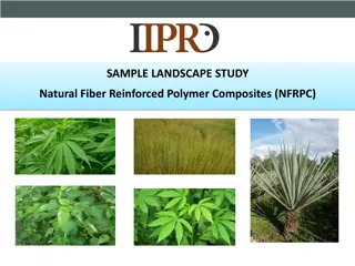 Exploring the Potential of Natural Fiber Reinforced Polymer Composites (NFRPC)