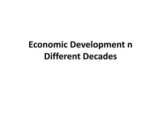 Economic Development in Pakistan Over Different Decades