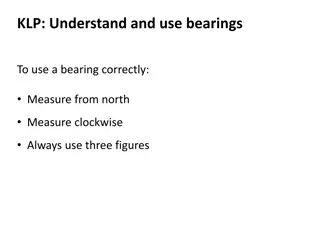 Using Bearings in Outdoor Activities