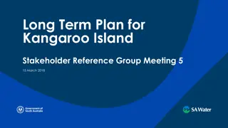 Long-Term Plan for Kangaroo Island Stakeholder Reference Group Meeting