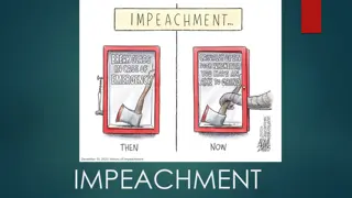 Impeachment Process and President Trump's Accusations