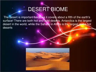 Discovering the Fascinating Desert Biome