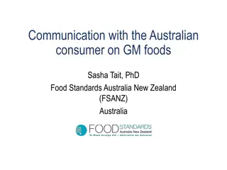 Effective Communication Strategies on GM Foods in Australia