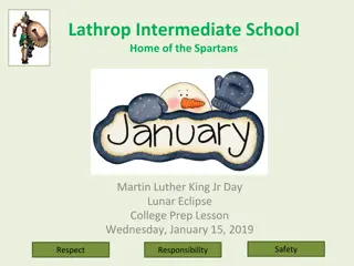 Lathrop Intermediate School Events and Lunar Eclipse Information