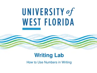 Mastering Numbers in Writing: A Comprehensive Guide