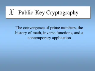 Exploring Public-Key Cryptography and Ancient Mathematical Techniques