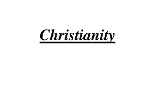 Christianity: Beliefs and Practices