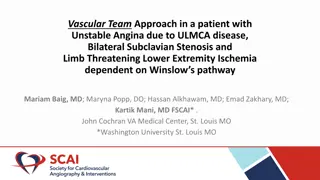 Vascular Team Approach in Unstable Angina with Complex Vascular Disease