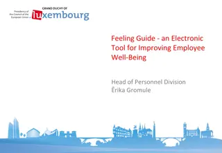 Feeling Guide: Enhancing Employee Well-Being through Innovative Tools