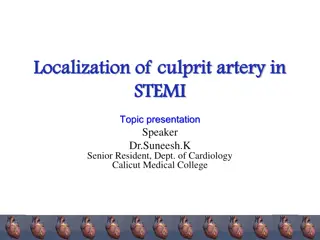 Culprit Artery Localization in STEMI: Insights from a Cardiology Presentation