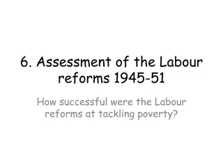 Evaluation of Labour Reforms 1945-51 and Their Impact on Poverty Alleviation