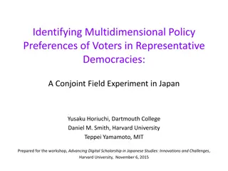 Understanding Voter Policy Preferences in Representative Democracies