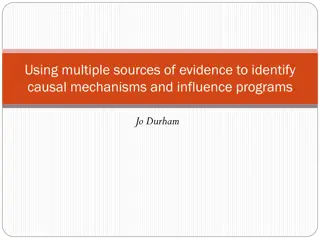 Utilizing Multiple Sources of Evidence for Program Evaluation