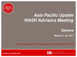 Water and Sanitation in Asia Pacific: Updates and Activities