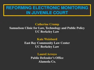 Reforming Electronic Monitoring in Juvenile Court: A Human-Centered Approach