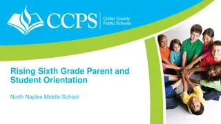 Middle School Orientation and Course Information at North Naples Middle School