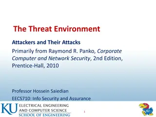 Security Threats and Countermeasures