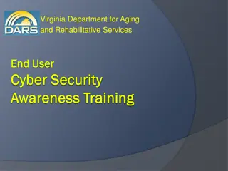 Virginia Department for Aging and Rehabilitative Services Cyber Security Policies