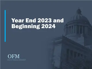 Key Dates and Financial Management Guidelines for Year-End 2023 and Beginning 2024