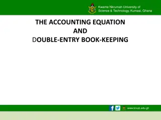 Understanding Book-keeping and Accounting Equations at Kwame Nkrumah University