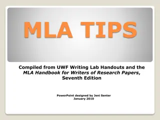 Mastering MLA Formatting Rules for Research Papers