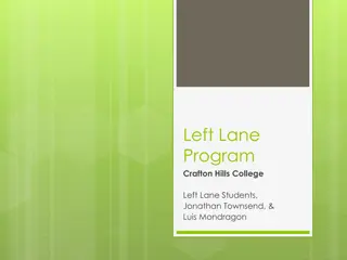 Left Lane Program at Crafton Hills College - Empowering Student Success