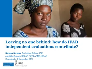 Enhancing Inclusivity: IFAD Independent Evaluations for Better Targeting