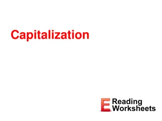 Mastering Capitalization Rules: Proper Nouns, Titles, and More