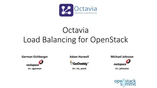 Octavia Load Balancing for OpenStack Transition Overview