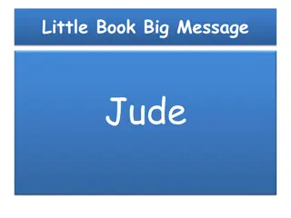 Jude's Message and Concerns