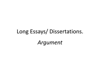 Mastering the Art of Argument in Essay Writing