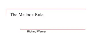 The Mailbox Rule in Contract Law