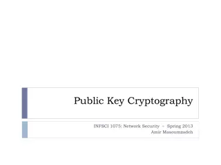 Public Key Cryptography in Network Security