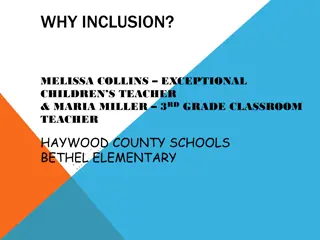 Inclusion in Education: A Collaborative Approach