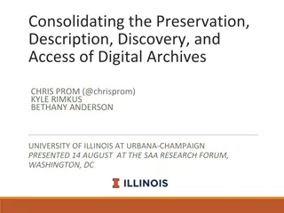 Challenges and Innovations in Digital Archives Management