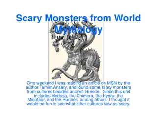 Scary Monsters from World Mythology: A Cultural Exploration