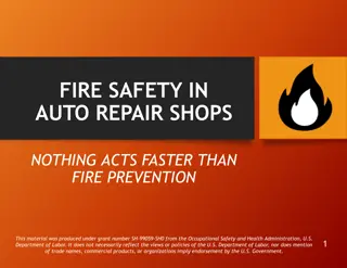 Importance of Fire Safety in Auto Repair Shops