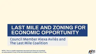 Last Mile Facilities Impact and Zoning Challenges in District 38