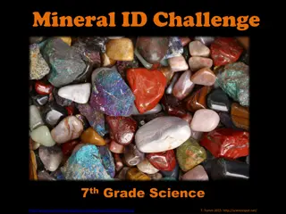 Mineral Identification Challenge for 7th Grade Science Students