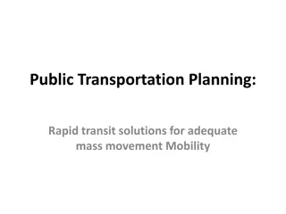 Efficient Public Transportation Planning for Mass Mobility