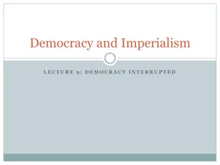 Challenges to Democracy: An Historical Perspective