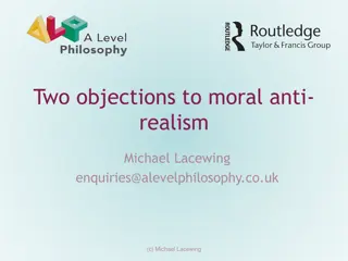 Challenges to Moral Anti-Realism: Objections and Responses