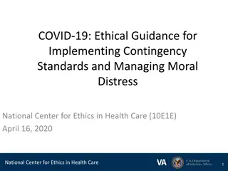 Ethical Guidance for Implementing Contingency Standards