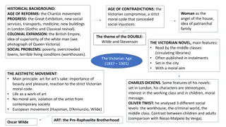 Victorian Literary Movement: Aestheticism and Social Critique