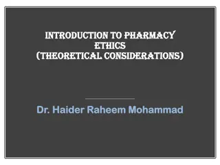 Importance of Pharmacy Ethics in Professional Practice