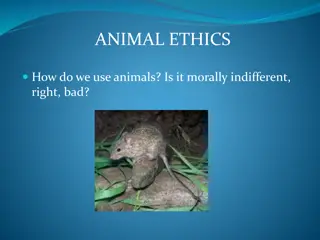 Animal Ethics: Perspectives and Philosophies